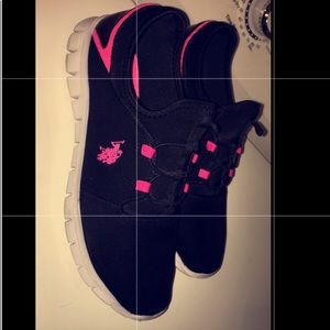 Women’s Pink & black Polo shoes